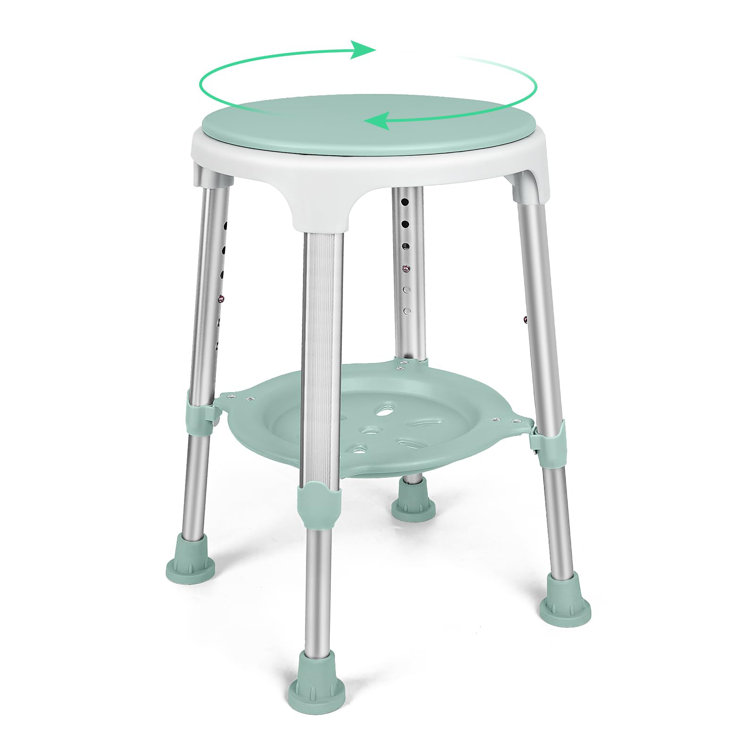 Swivel shower stool outlet